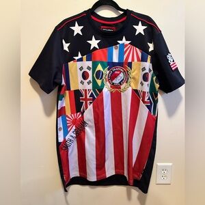 Smith and Graham Mens Olympic Patchwork Jersey Tall XL